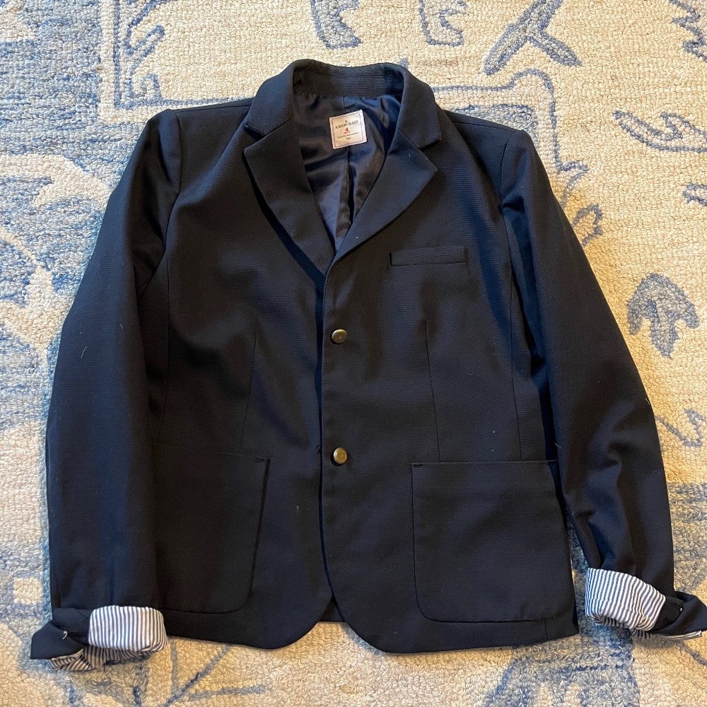 Ladies Gap navy academy blazer (petite)